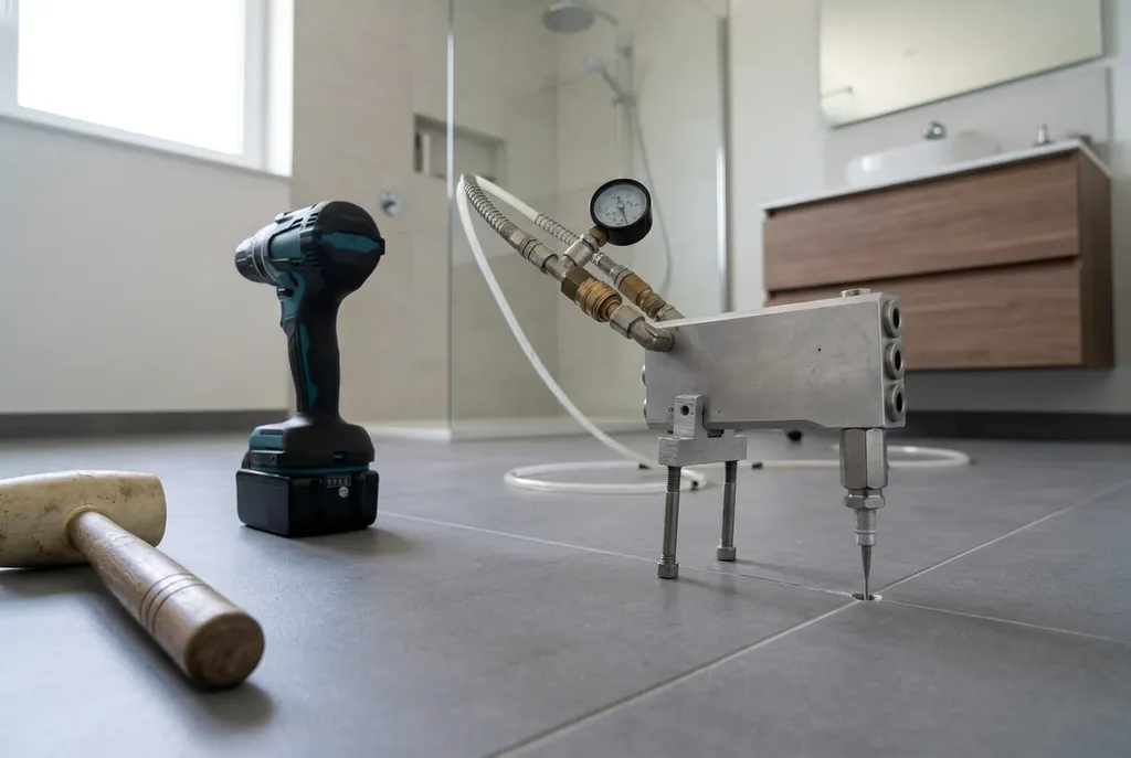 Kitbedrijf Houten – holle tegels injecteren